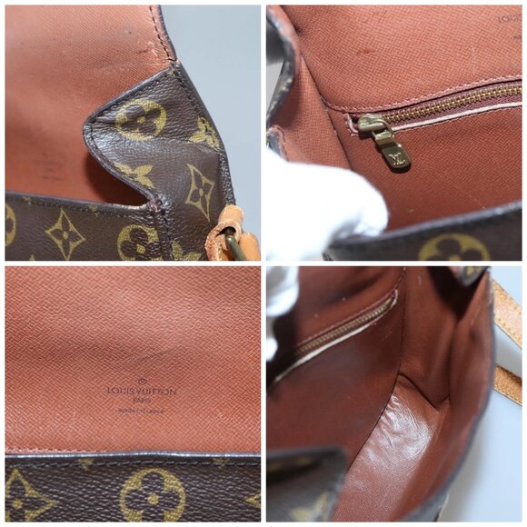 LOUIS VUITTON Monogram Saint Cloud MM Shoulder Bag M51243 LV Auth BA5062 - Picture 16 of 16
